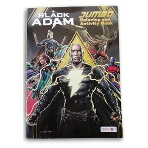 DC Comic Black Adam Coloring Activity Book Bendon Tear Share Pages
